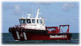 TowBoatU.S. Launch South Florida Charter Boat (46' Winninghoff).