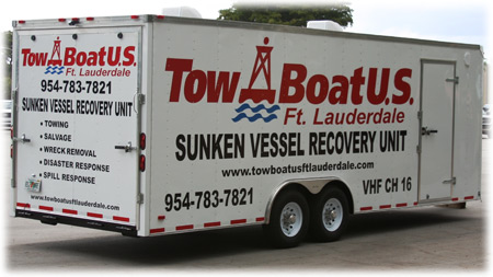 TowBoatU.S. Sunken Vessel Recovery Unit