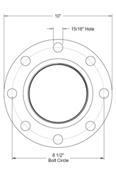 Richard L. Becker Workboat - FLange Dimensions